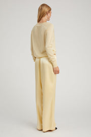 Butter Cashmere V-Neck Sweater