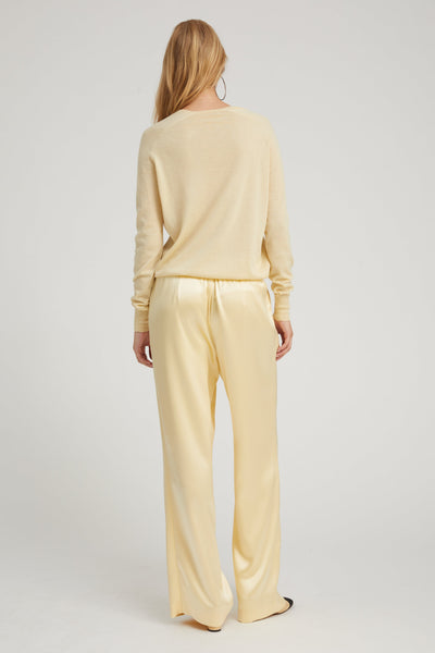 Butter Cashmere V-Neck Sweater