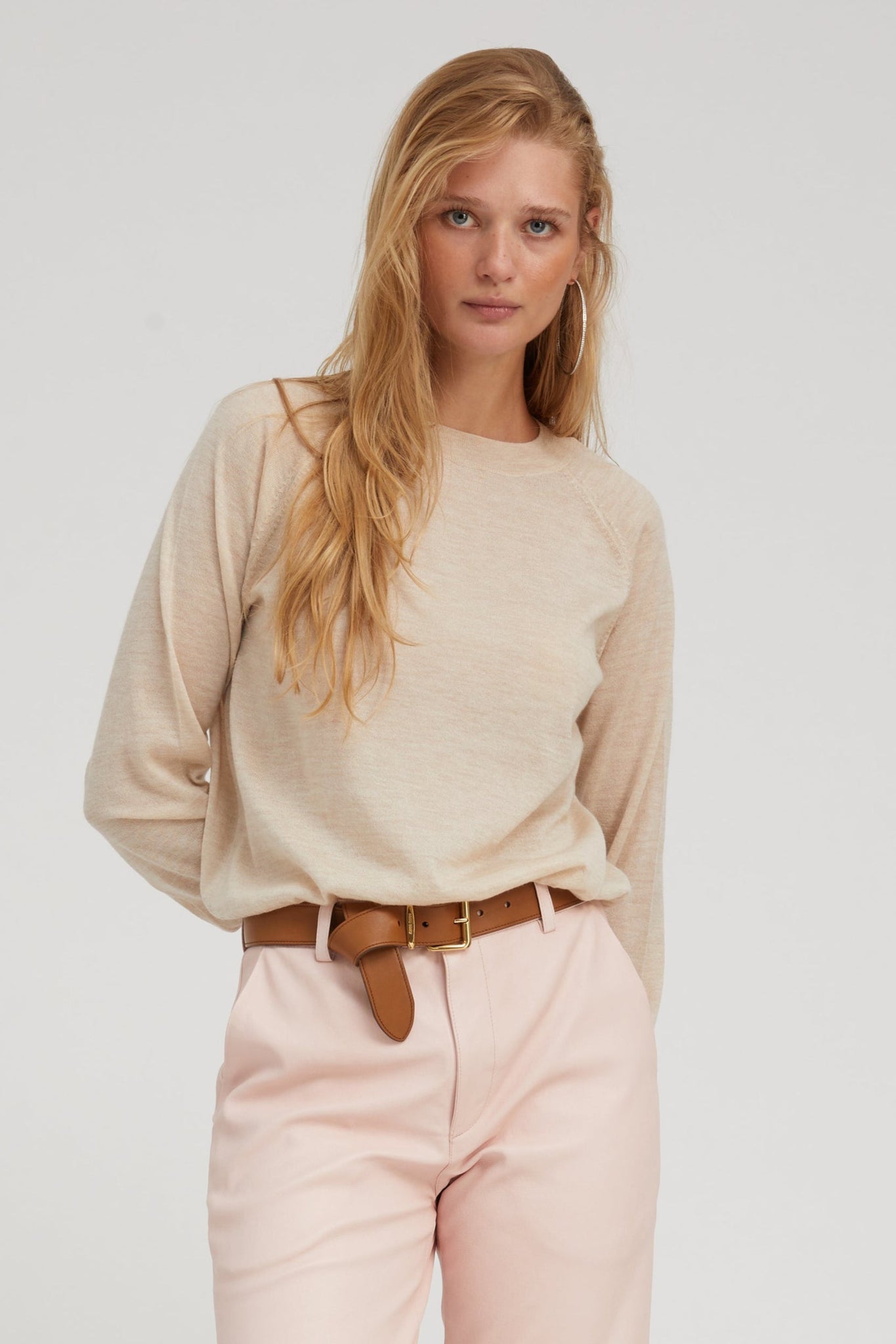 Cashmere Raglan Sweater