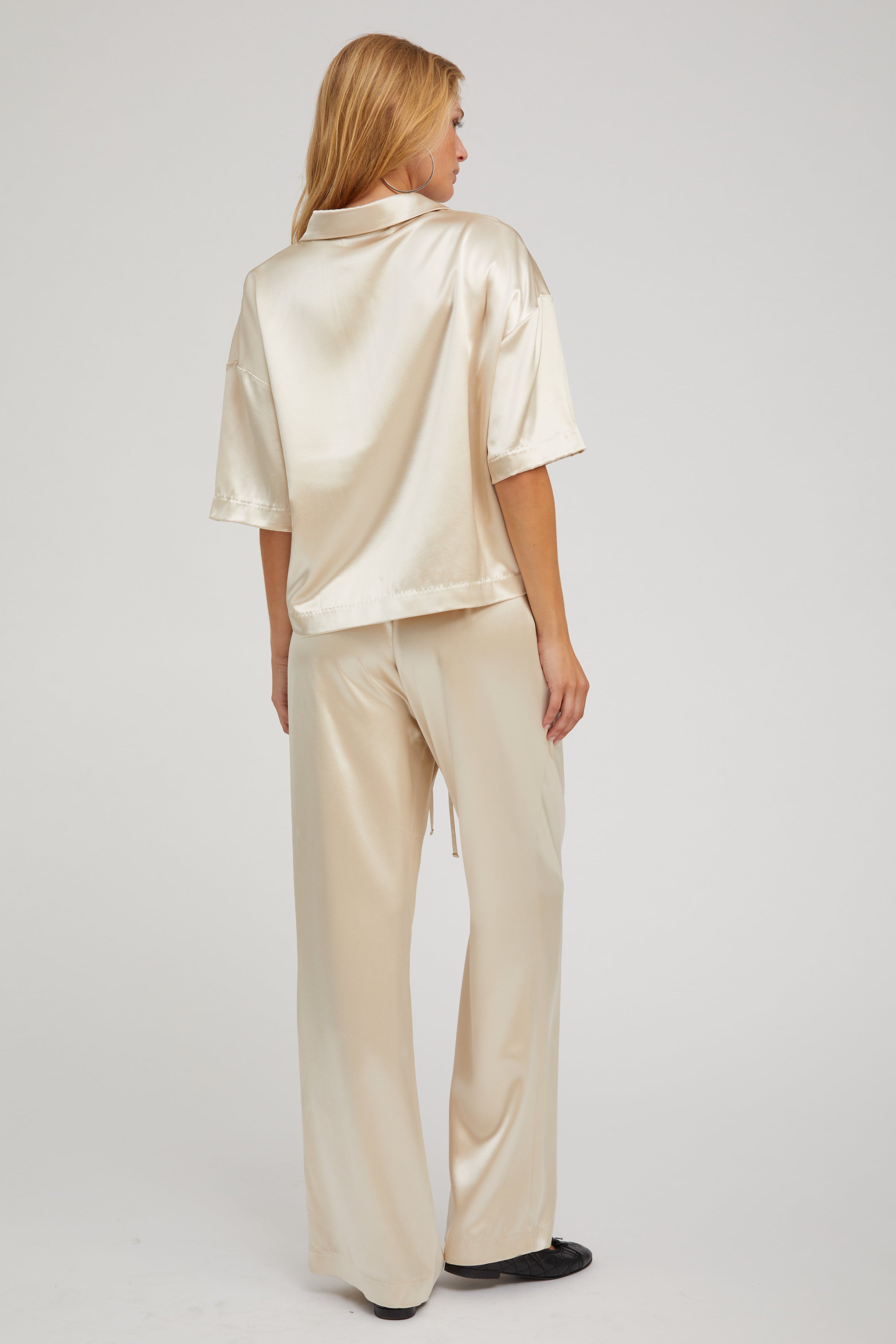 Champagne Silk Polo