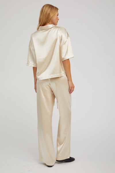 Champagne Silk Kauai Pants