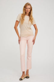 Jackie Leather Ankle Flare