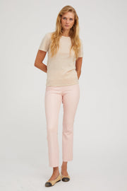 Sandstone Ultra Fine Cashmere Tee