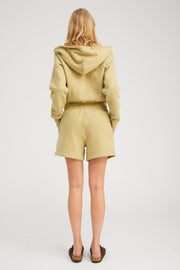Pistachio Melange Sweatshorts
