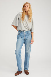 Heather Grey Boxy Tee