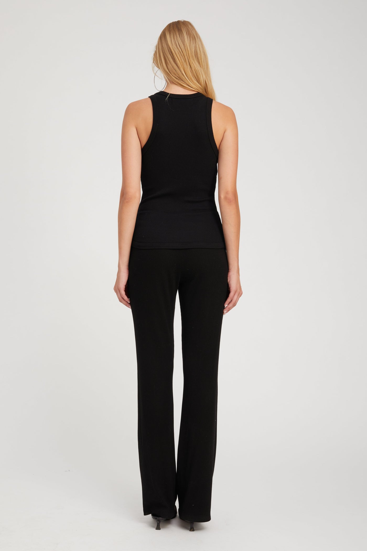 Black Rib Racer Tank