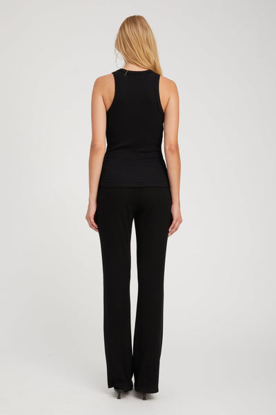 Black Rib Racer Tank