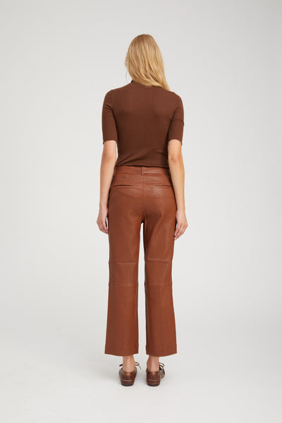 Chocolate Cashmere Turtleneck