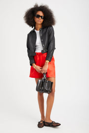 Black Leather Hardy Jacket