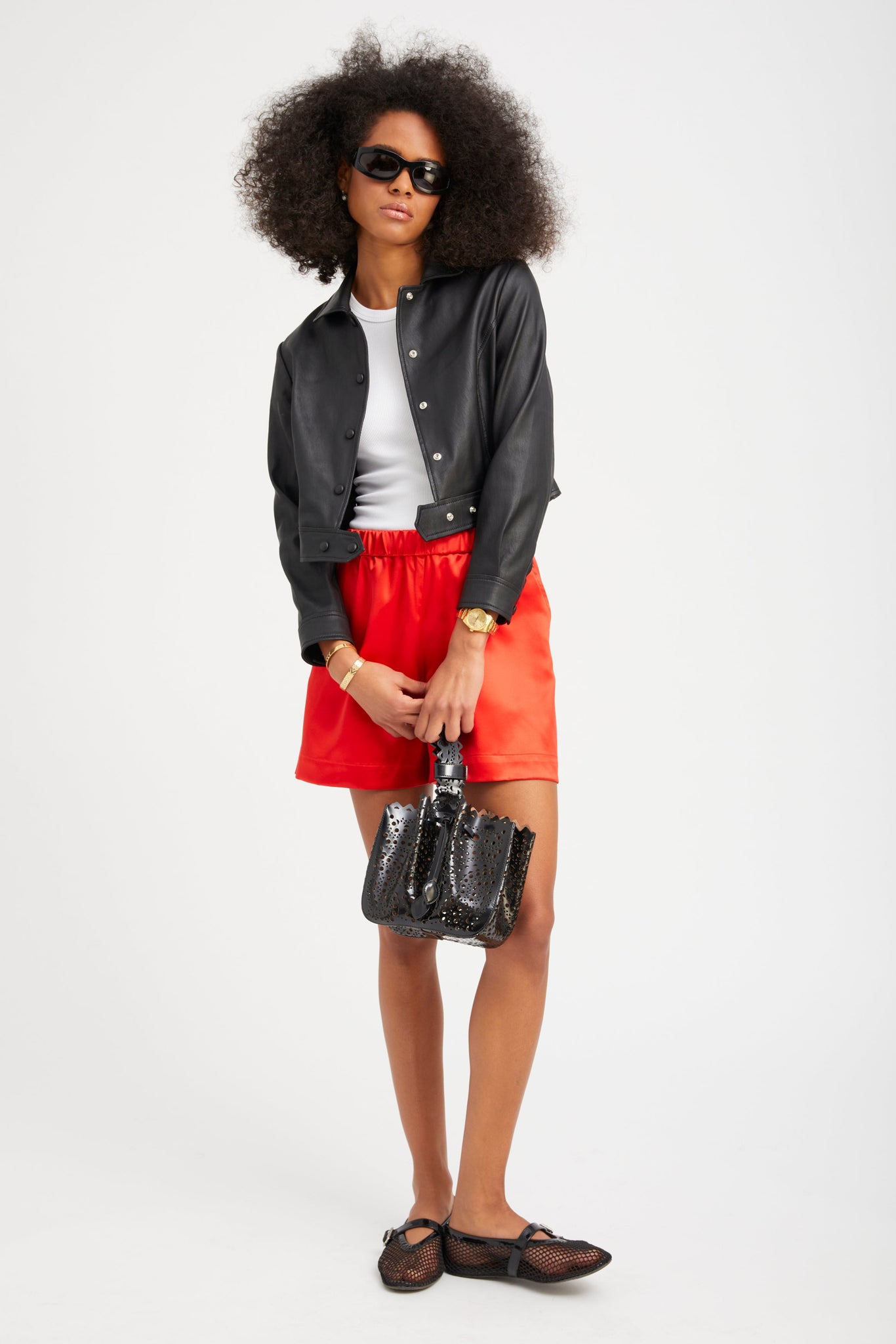 Black Leather Hardy Jacket