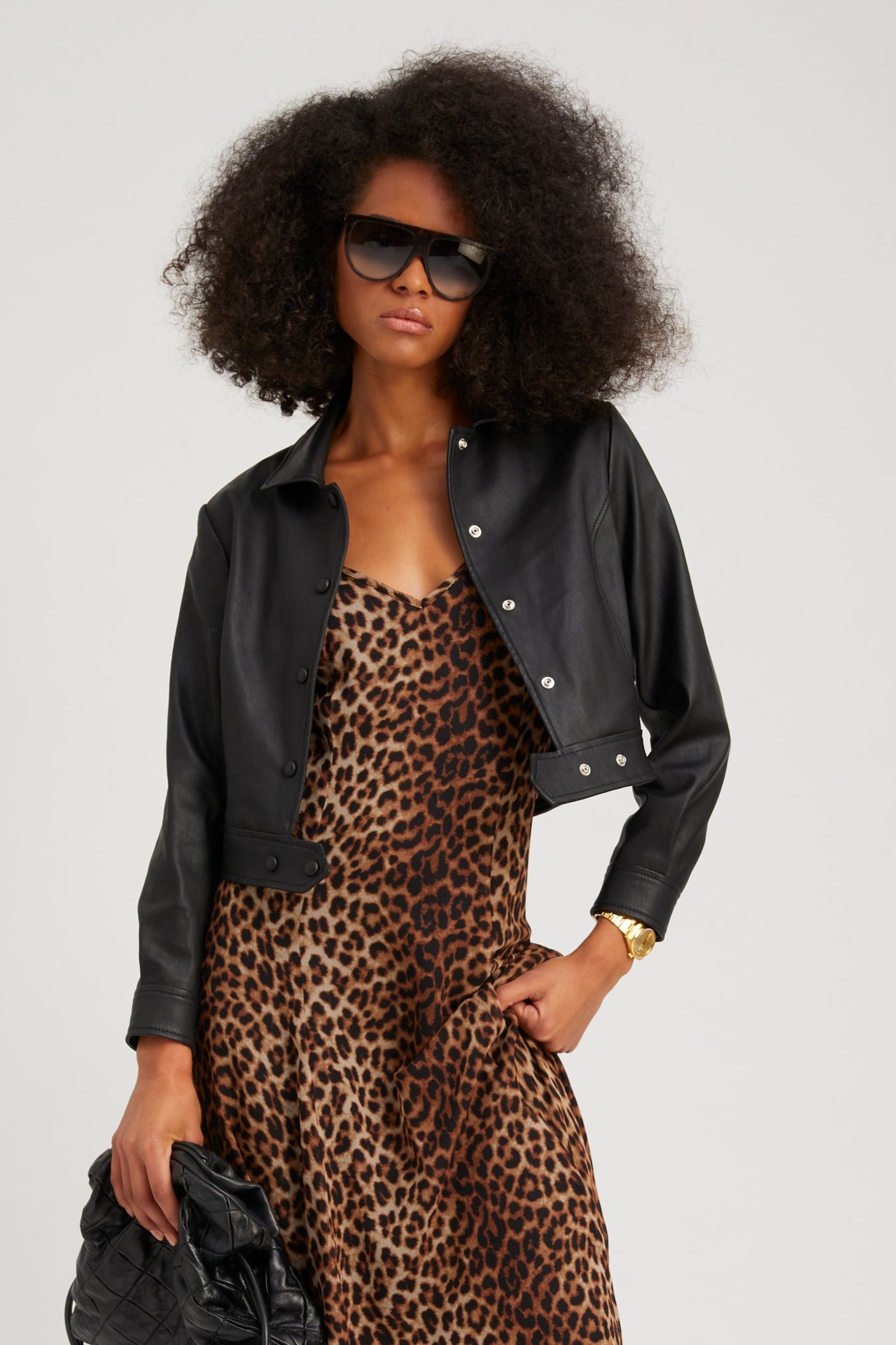 Black Leather Hardy Jacket