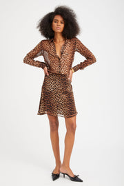 Jaguar Silk Fitted Button Down