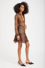Jaguar Silk Jane Skirt