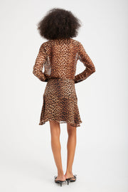 Jaguar Silk Jane Skirt