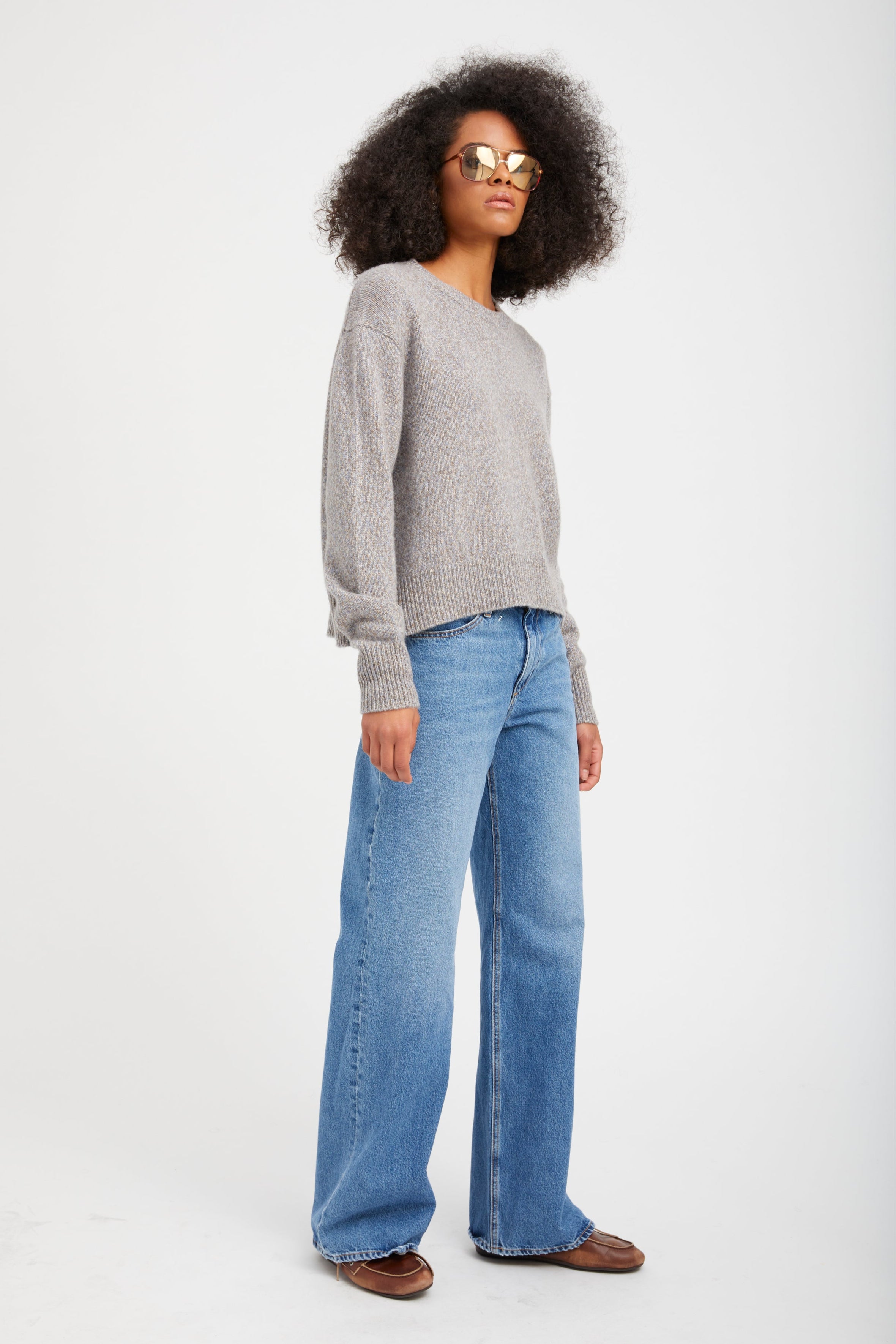 Vintage Wide Leg Denim