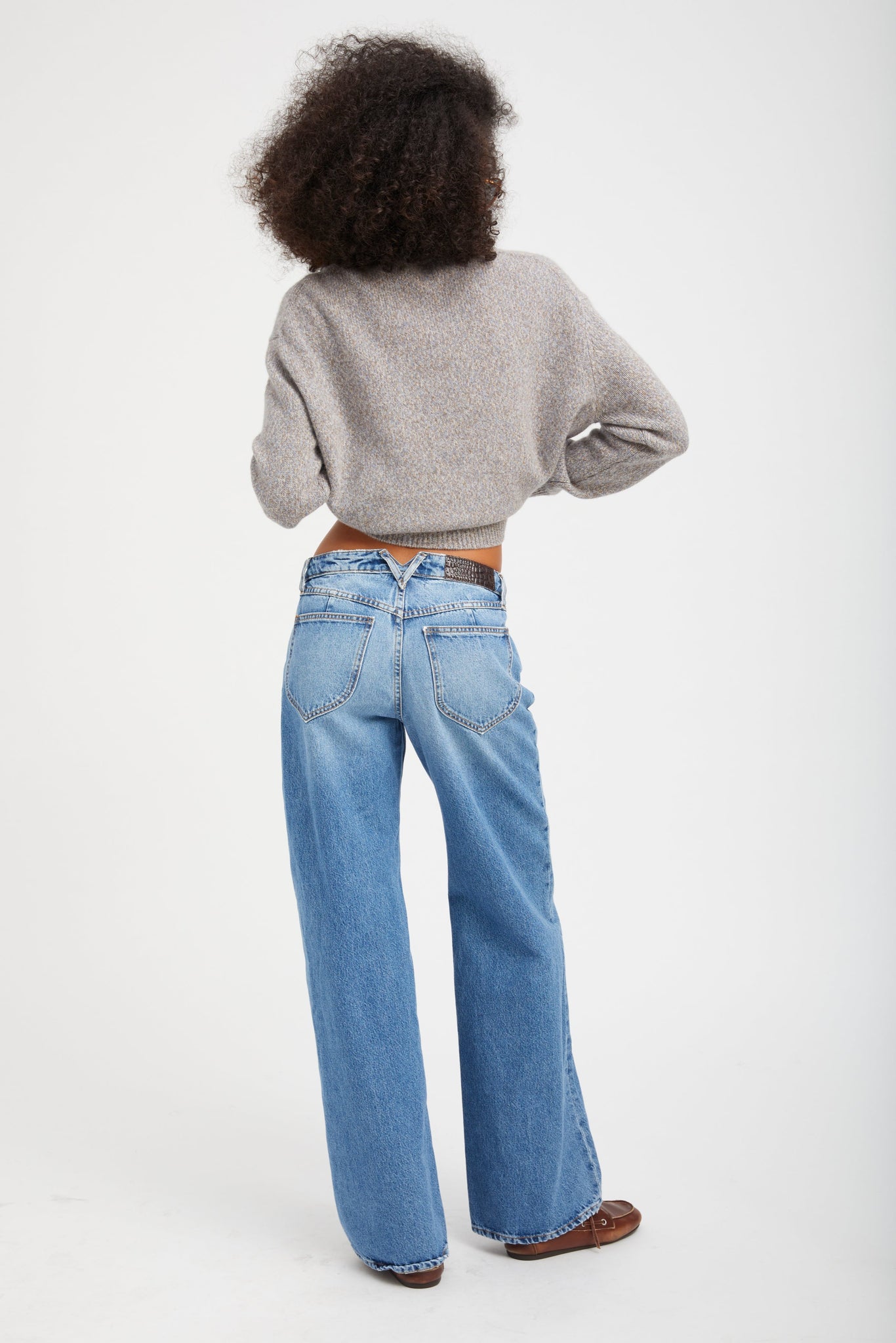 Vintage Wide Leg Denim