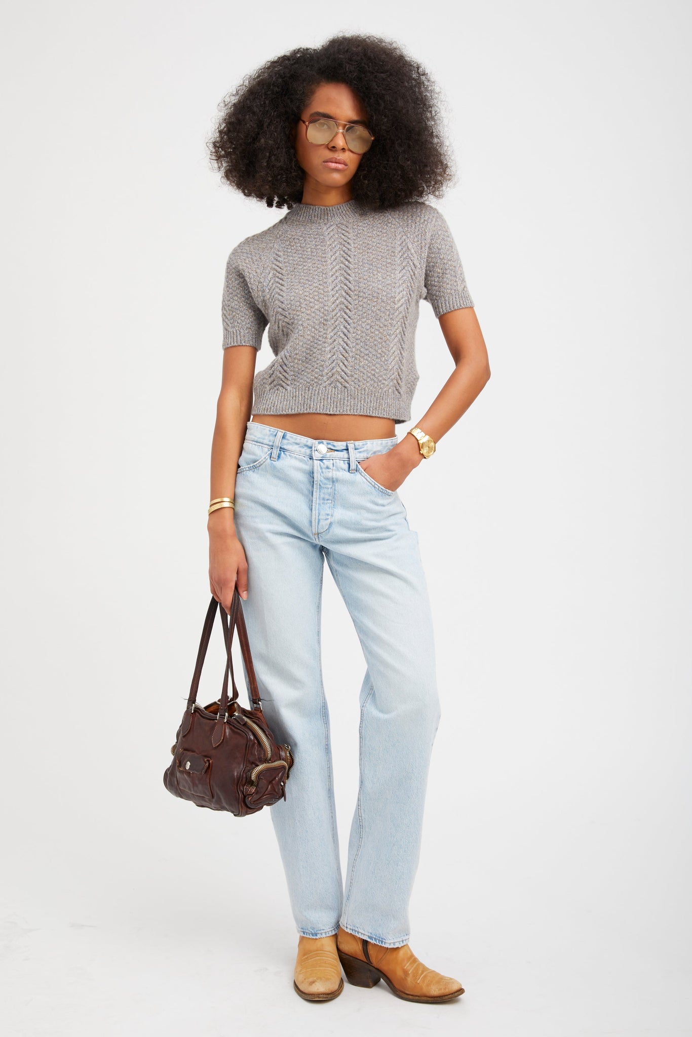 Farah Slim Boyfriend Denim