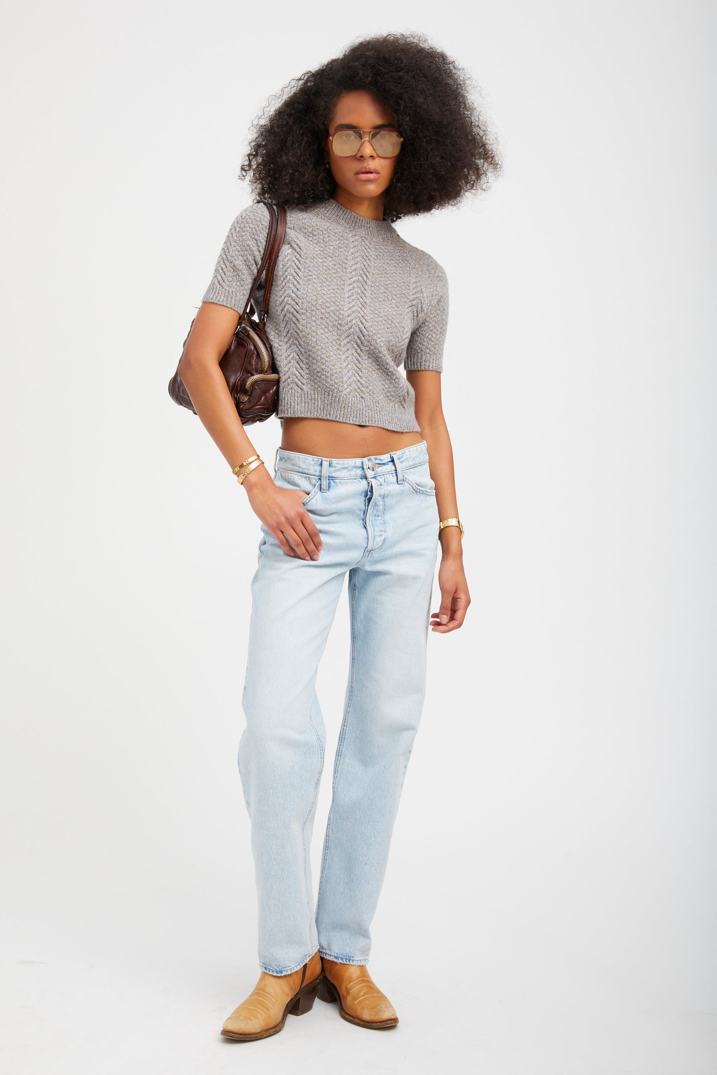 Farah Slim Boyfriend Denim