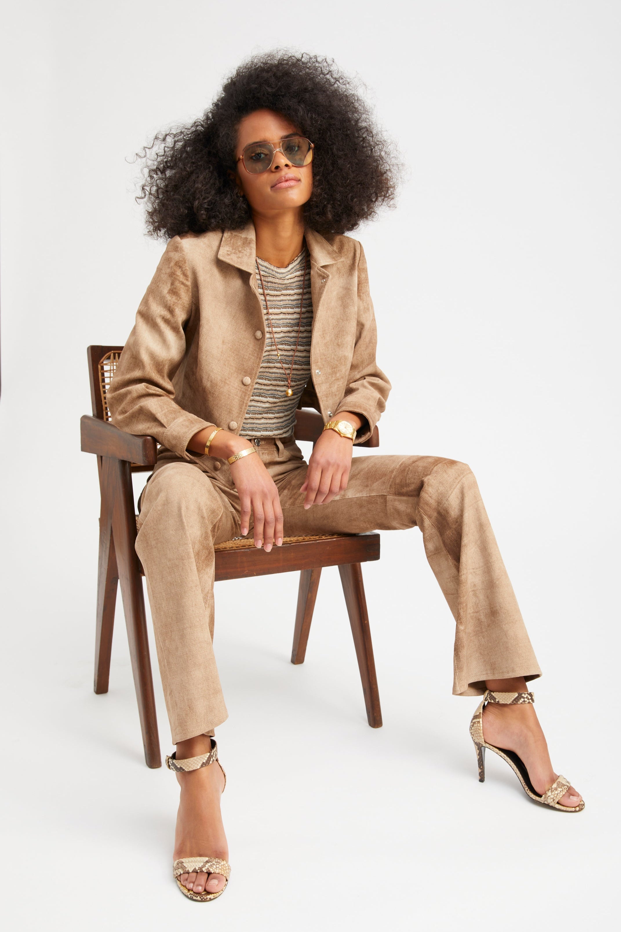 Sepia Suede Hardy Jacket
