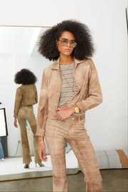 Sepia Suede Hardy Jacket