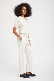 Shell Leather Sophia Cigarette Trousers