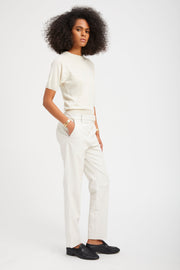 Short Sleeve Raglan Cashmere Sweater