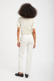 Shell Leather Sophia Cigarette Trousers
