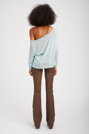 Jane Leather Micro Flare