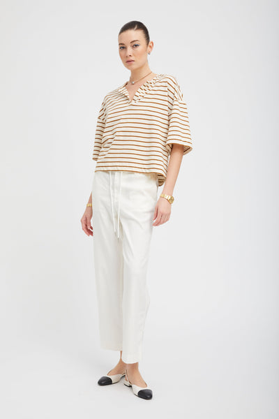 White Linen Amalfi Pants