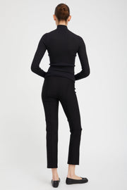 Black Casanova Pintuck Straight