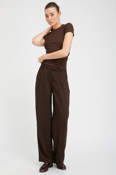 Chocolate Rib Baby Tee