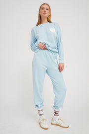 Baby Blue Heart Sweatshirt