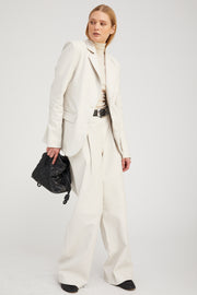 Shell Leather Classic Blazer