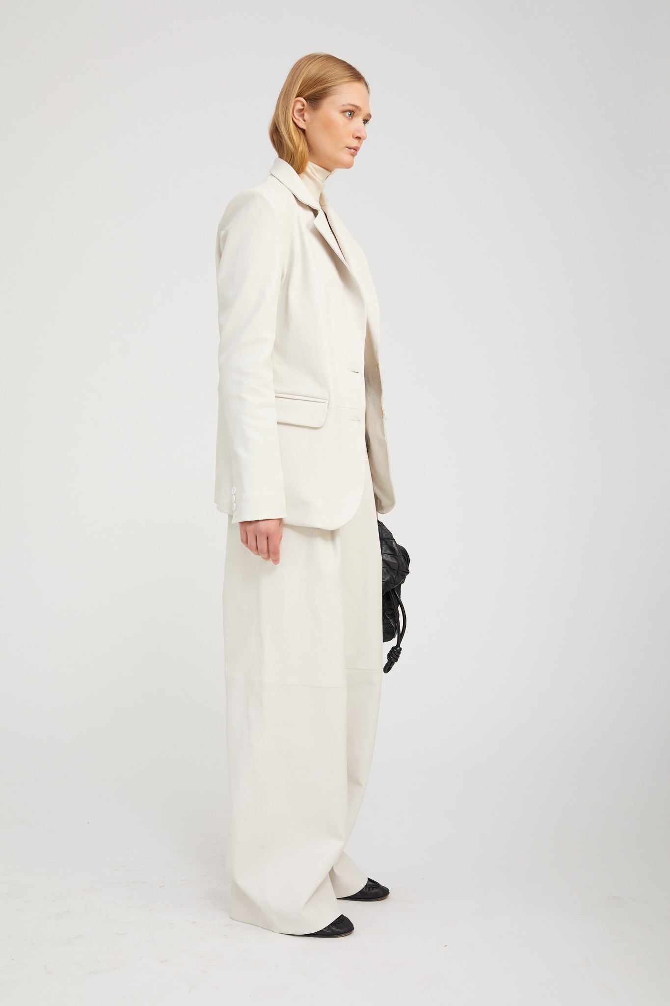 Shell Leather Classic Blazer