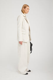 Shell Leather Classic Blazer
