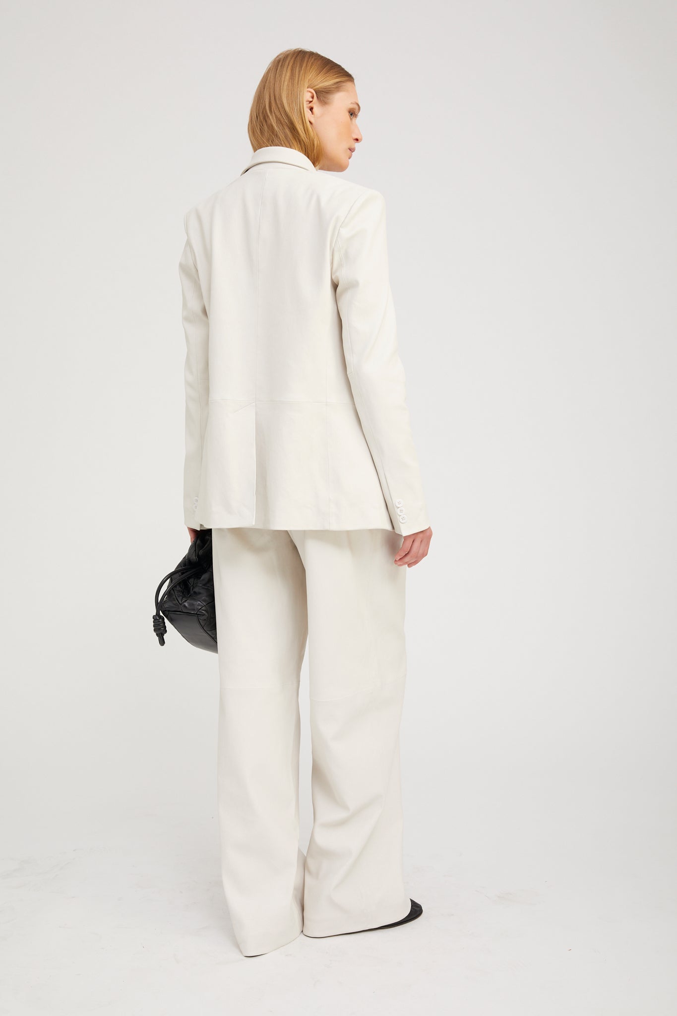 Shell Leather Classic Blazer