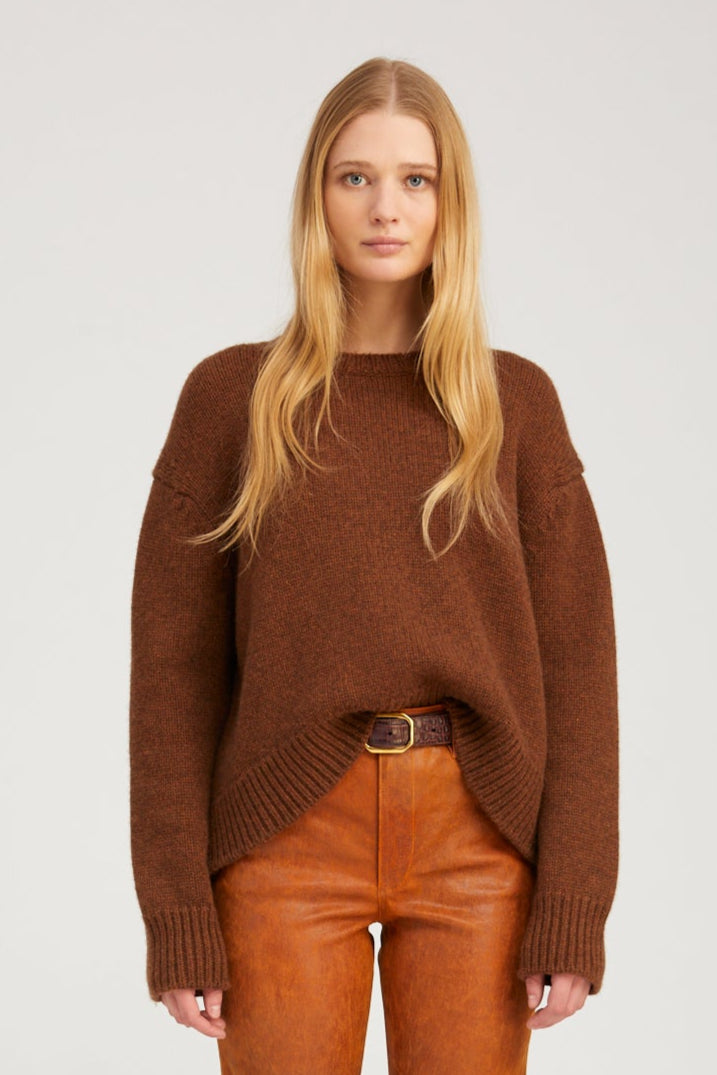 Mace Cashmere Heavy Crewneck Sweater