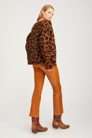 Leopard Cashmere Cardigan