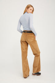 Baby Blue Cashmere Mock Neck