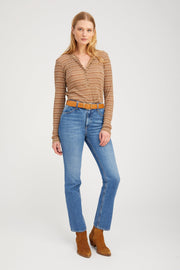 Edith Slim Straight Denim