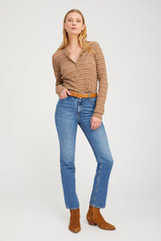 Edith Slim Straight Denim
