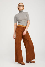 Grey Cashmere Turtleneck