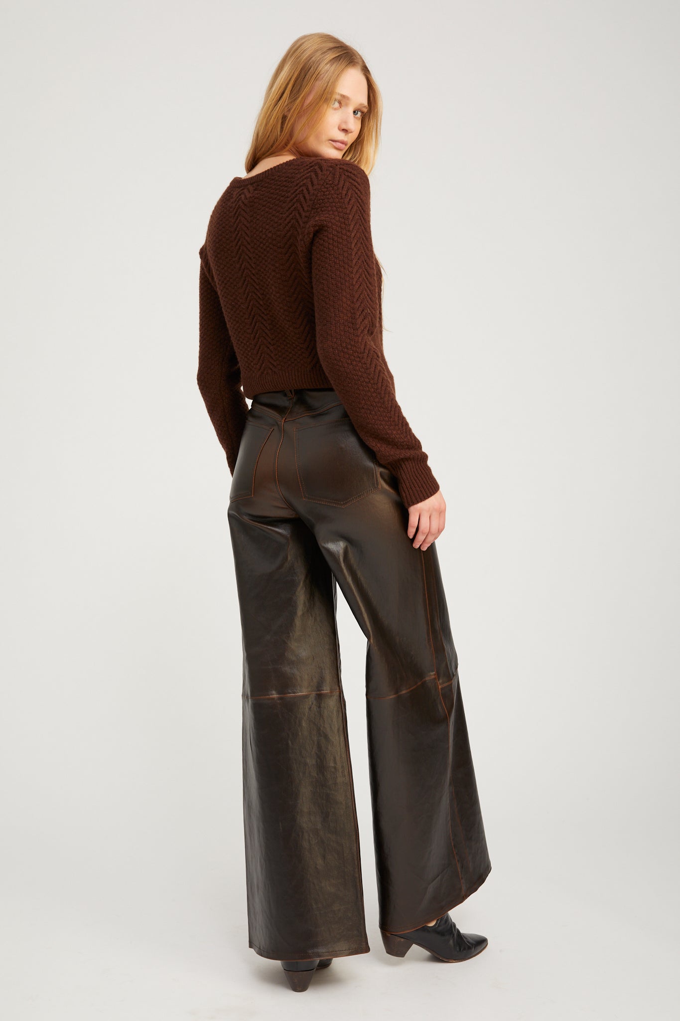 Cashmere Cable Knit Cardigan