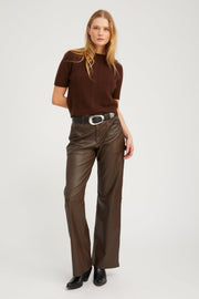 Americano Cashmere Cable Knit Raglan Sweater