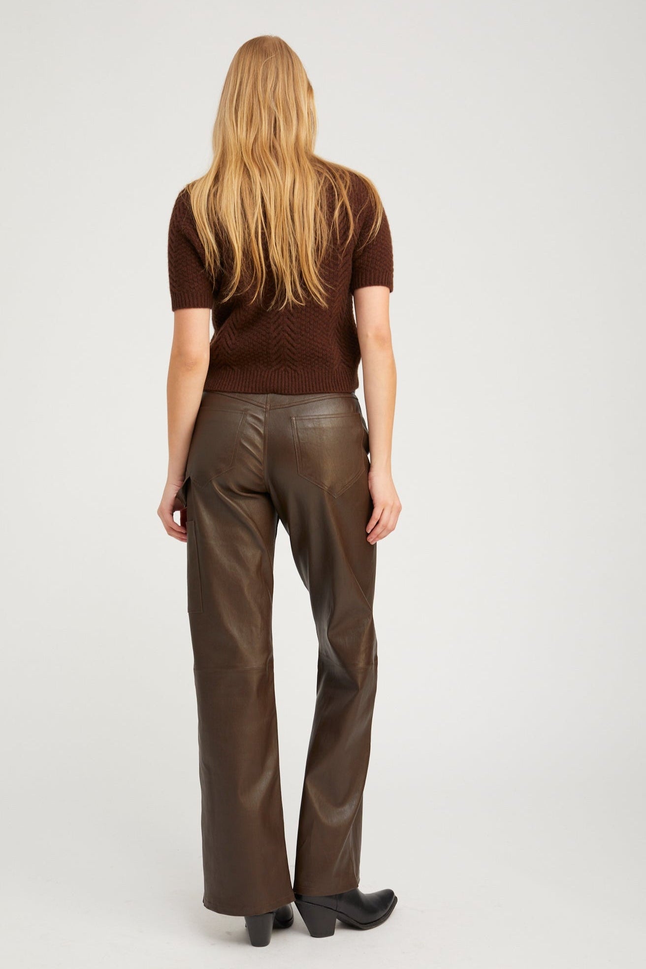 Americano Cashmere Cable Knit Raglan Sweater