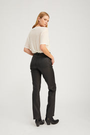 Ivory Tissue Cashmere V-Neck Tee