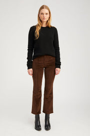 Americano Corduroy Ankle Flare with Princess Seams