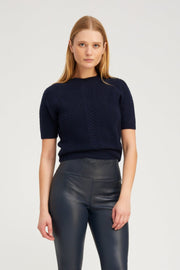 Cashmere Cable Knit Raglan Sweater