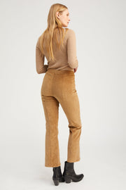 Camel Cashmere Mock Neck