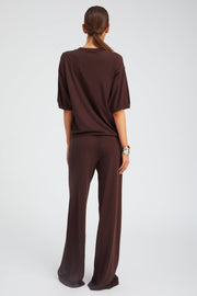 Cashmere Wide Leg Pants